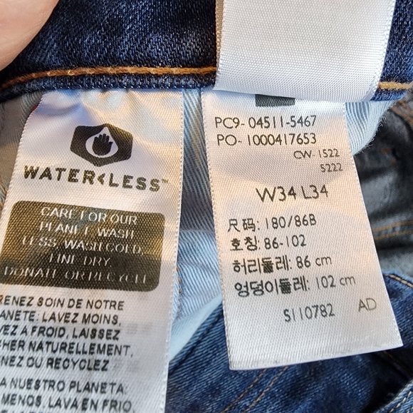 Levi Strauss Mens 511 Jeans, size 34x34 - Picture 5 of 9